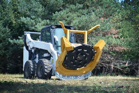 disc tree cutter attachment skid steer|diamond skid steer disc mulcher.